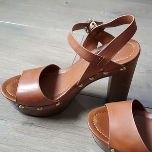 Strappy heels/platforms